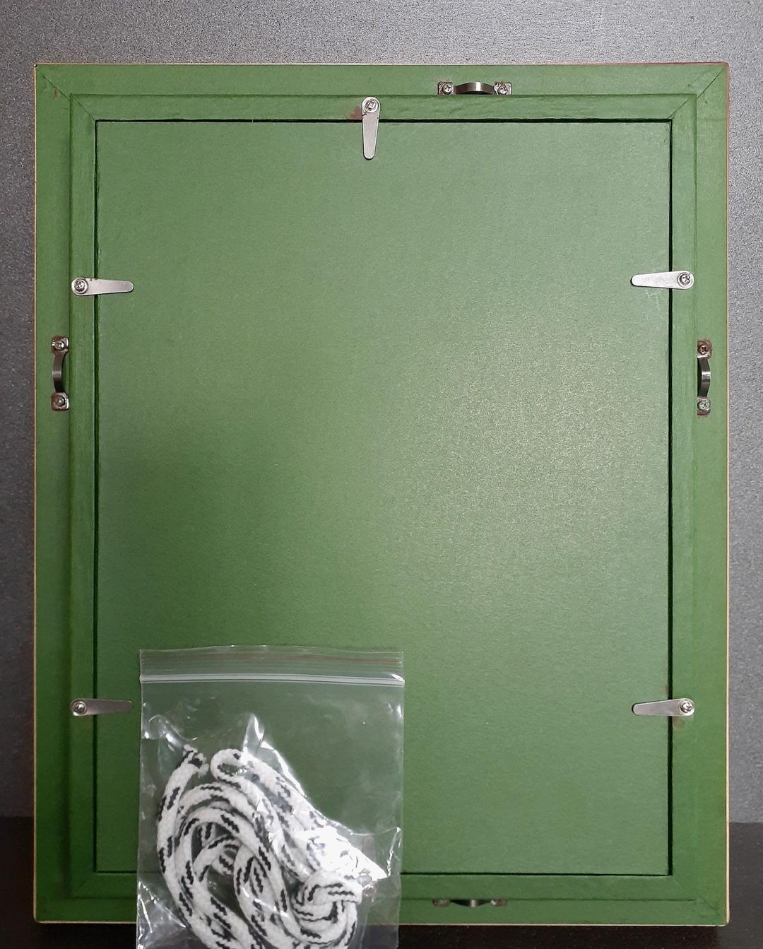 作者不明　女性像　上紙貼り付け仕上げ　SM　額装