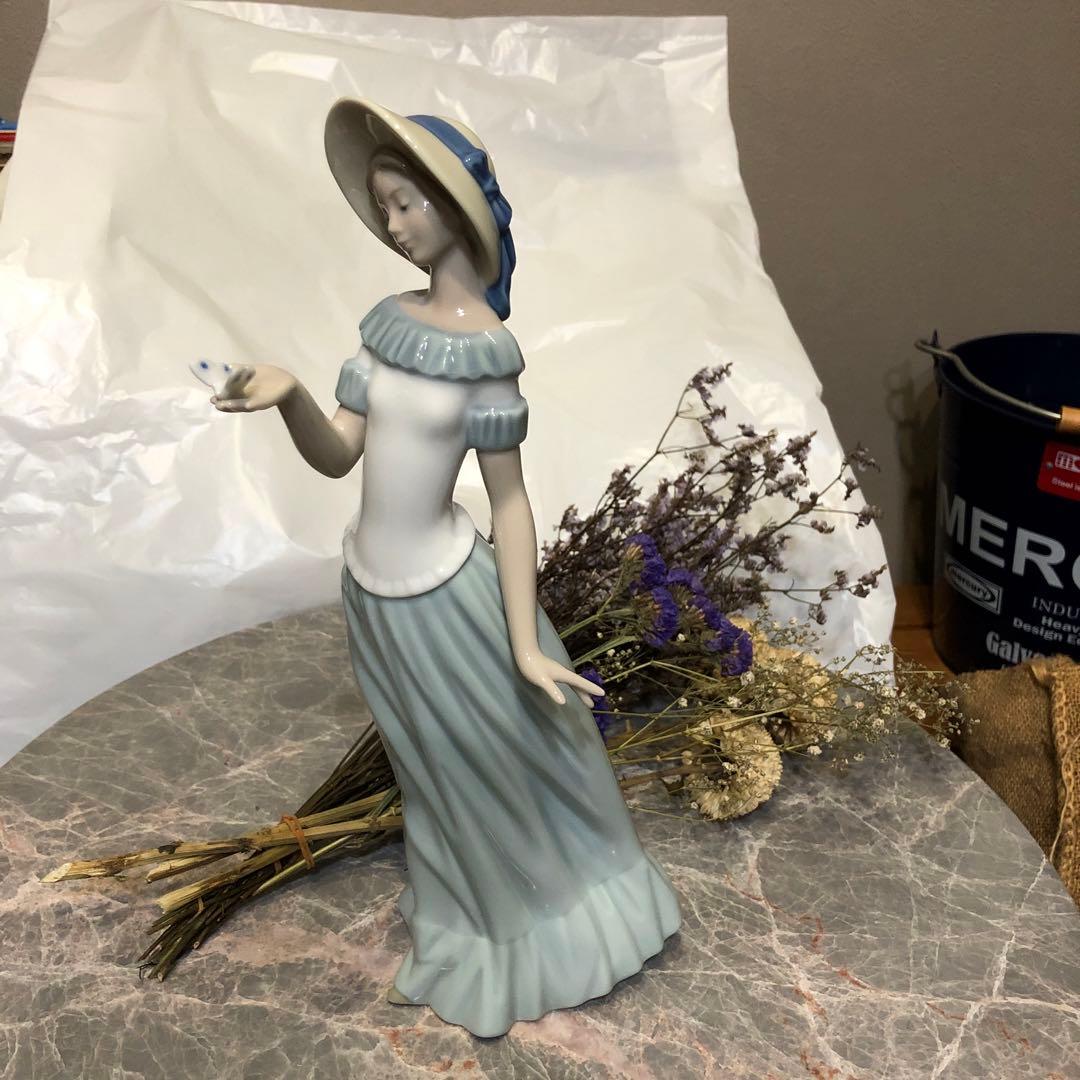 リヤドロ ナオ NAO 「蝶と戯れて」【02001398】 - メルカリ