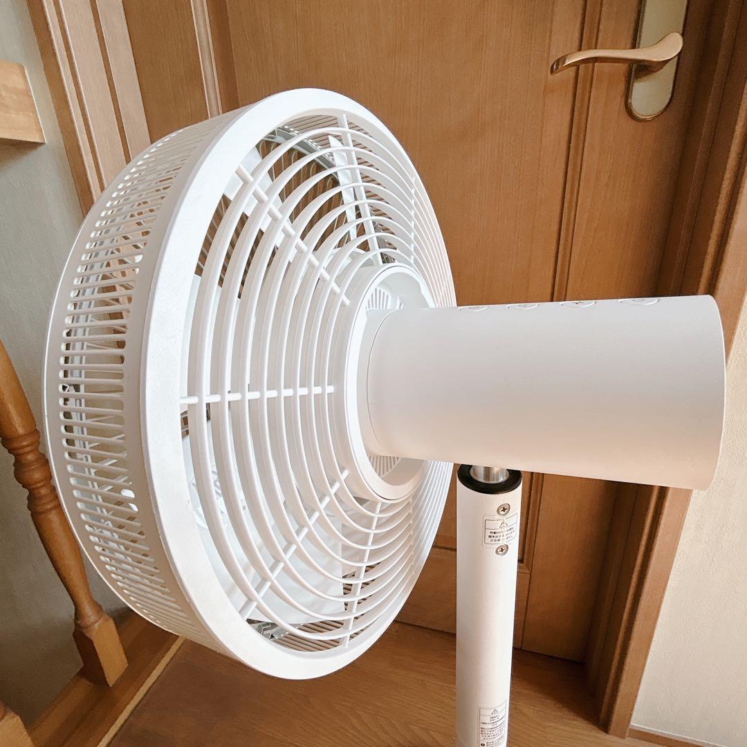 美品 バルミューダ扇風機 GreenFan2021年製 EGF-1700-WG
