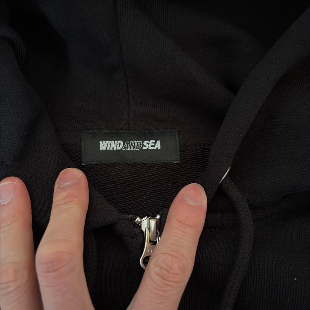 最終値下げWIND AND SEA ジップパーカー