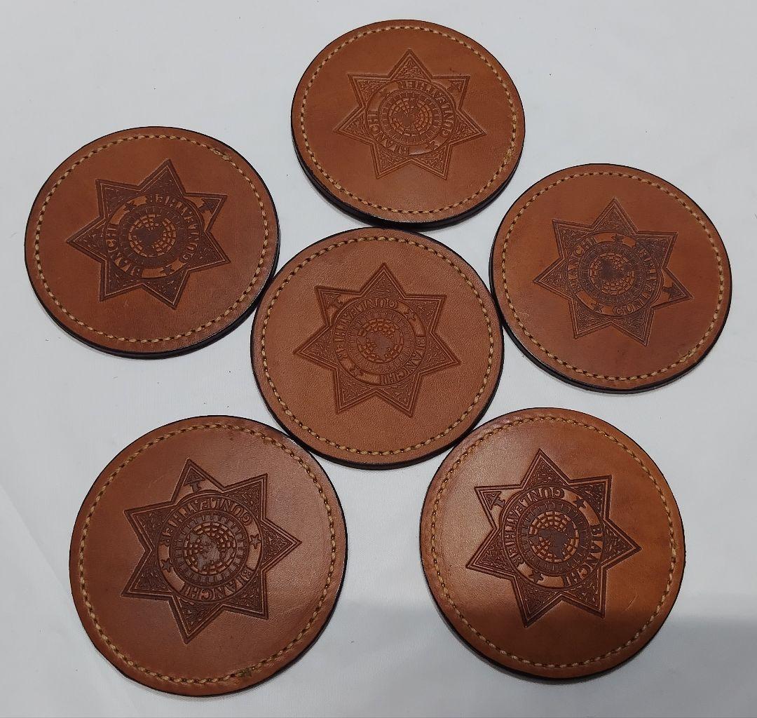 BIANCHI ビアンキ レザー コースター 未使用品 3セット 18枚 まとめ