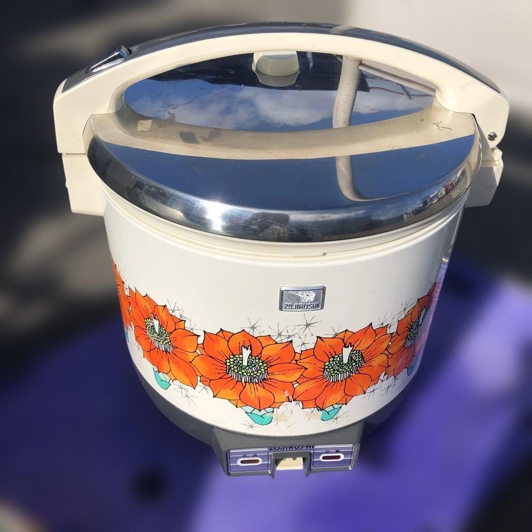 昭和レトロ 象印 電子ジャー 炊飯器 NSー1800 炊き立て 送料無料