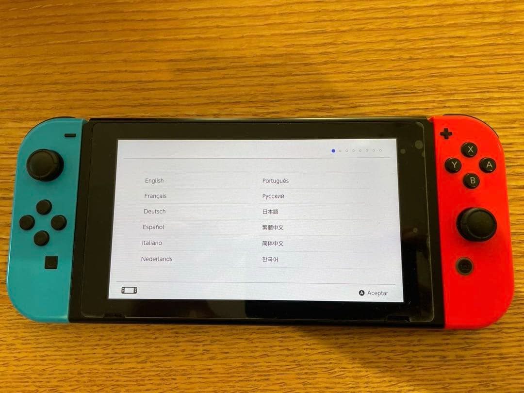 Nintendo Switch 青/赤 ジョイコン付き