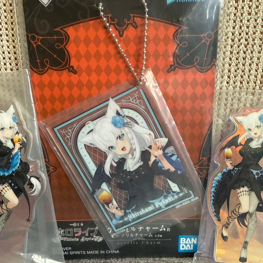 ホロライブ 一番くじ 白上フブキ アクリルスタンド2種 アクリル