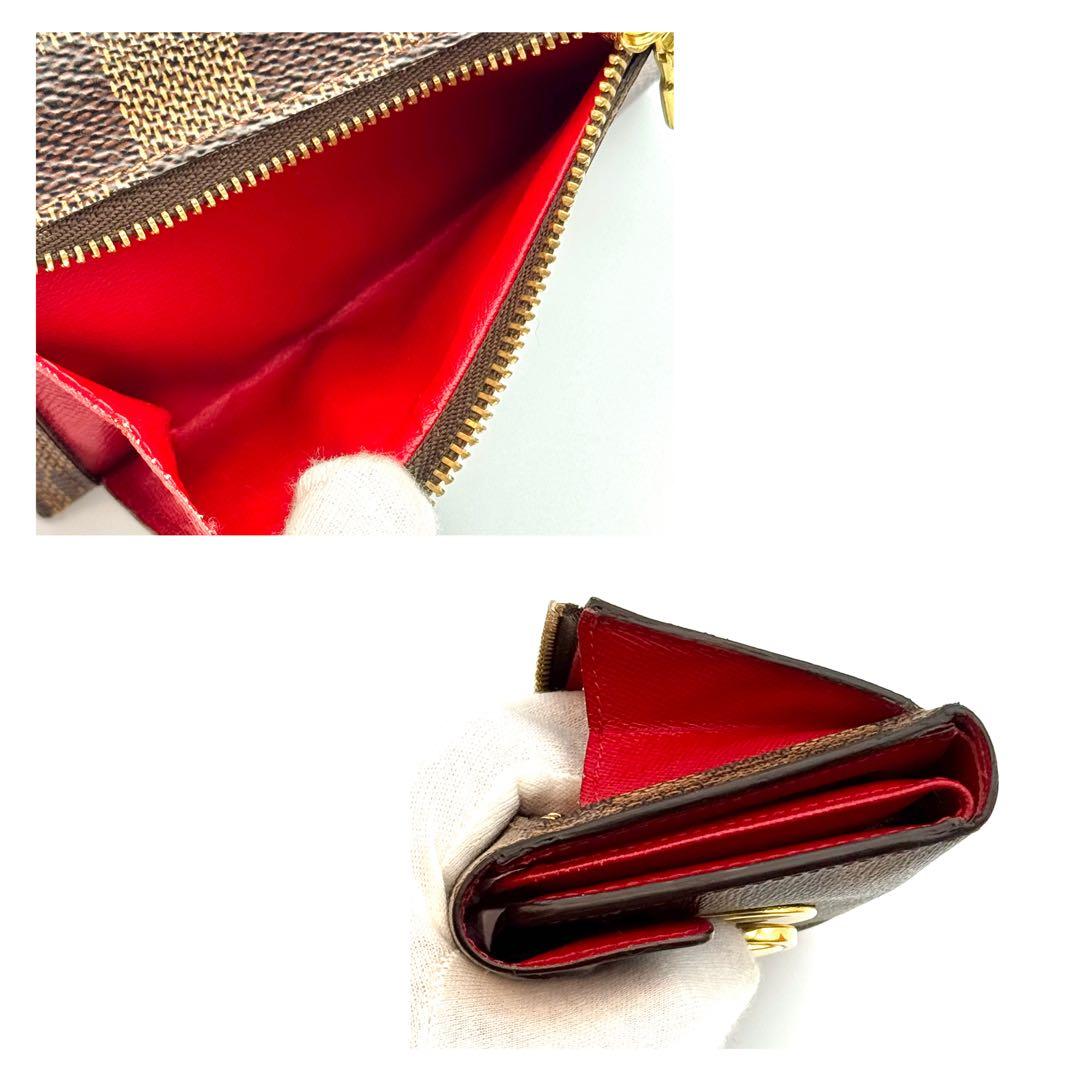 超美品】 ルイヴィトン ダミエ ポルトフォイユ コアラ カード9枚 三つ折り