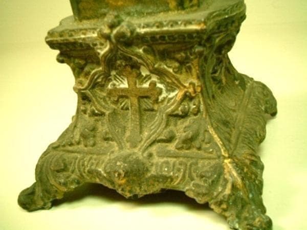 【1800年代】《cl151》フランス アンティーク 聖イエス 自立像