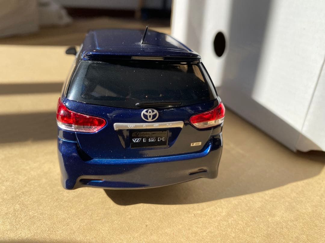 トヨタウィッシュダークブルーミニカー