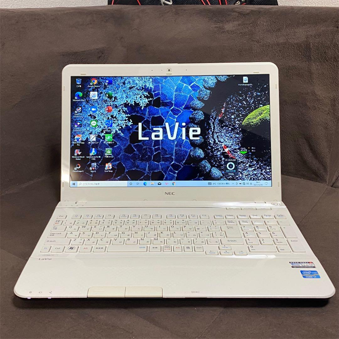 NEC 第3Corei7 LL750/HS1KSG SSD512 ブルーレイ