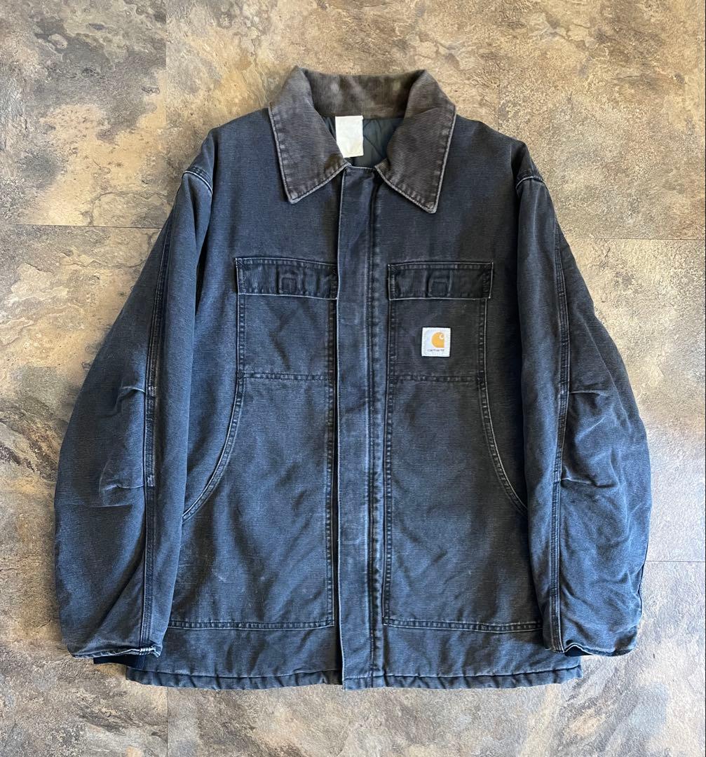 carharttトラデショナルジャケットフェード90sオールドカーハート