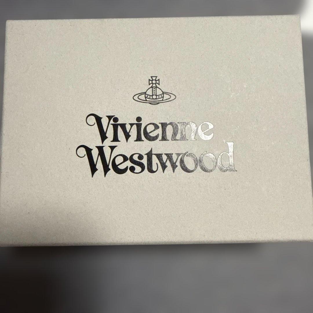 新品未使用 ヴィヴィアンウエストウッド キャンディタータン 三つ折り財布 がま口