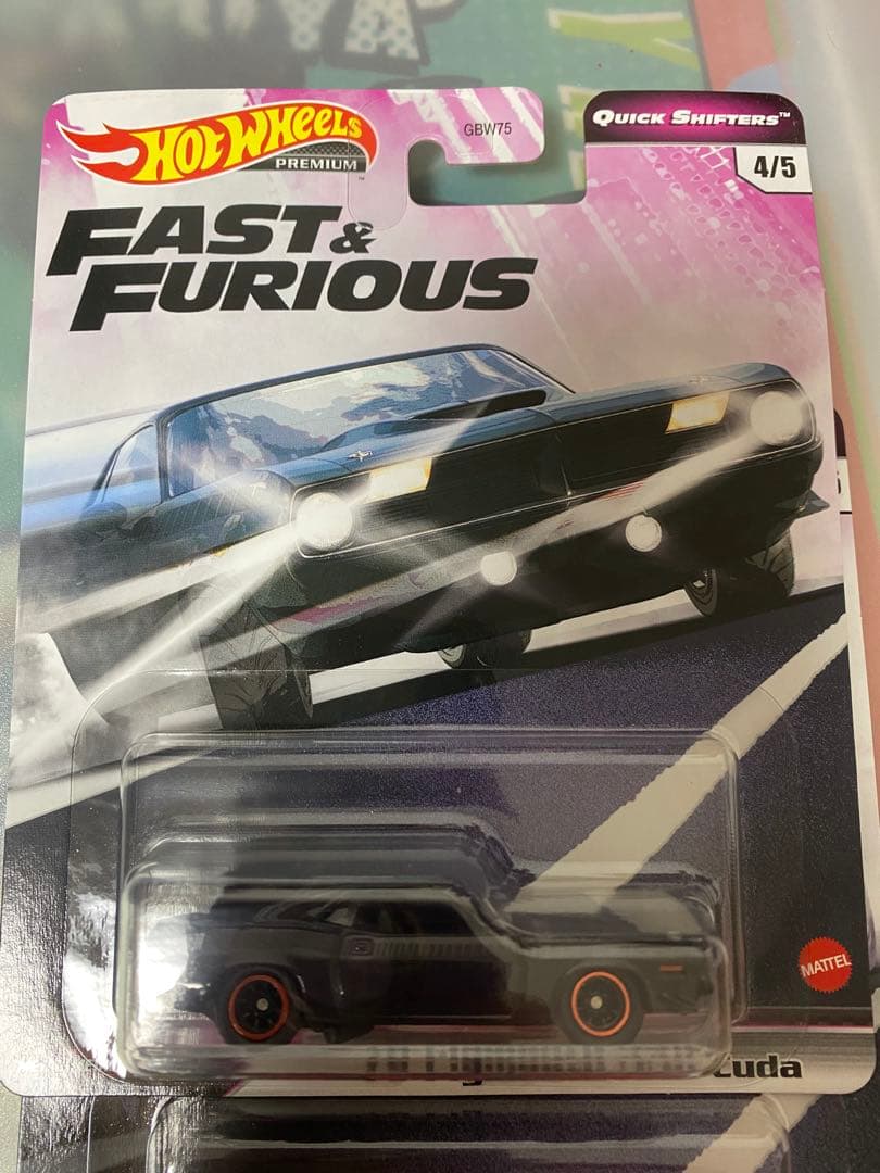 Hot Wheels ワイルドスピード クイック・シフターズ全5種セット