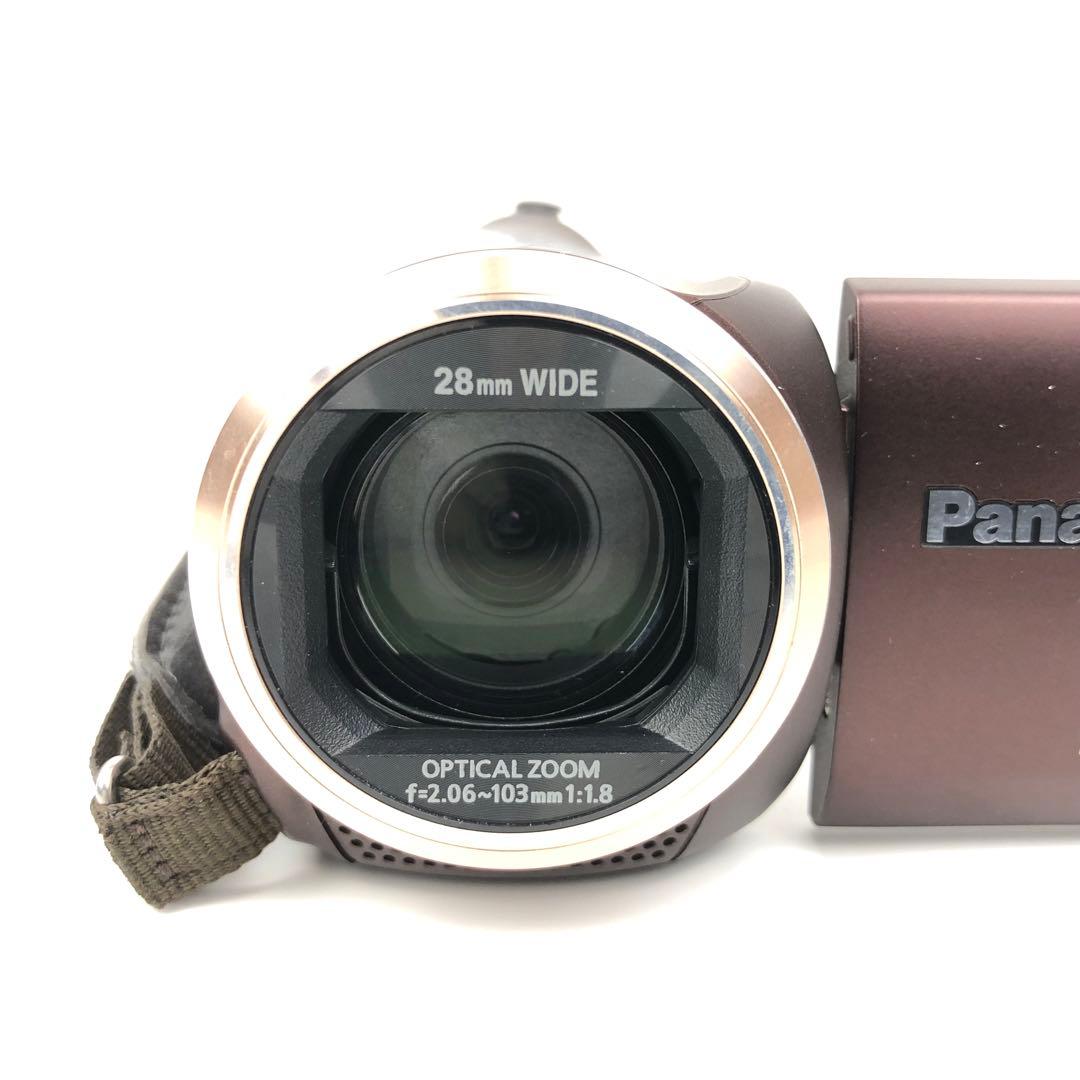 【極美品】Panasonic HC-V520M-T ブラウン 32GB フルHD