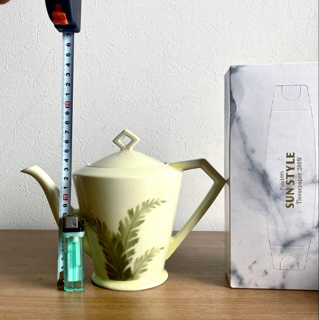 オールドノリタケ ティーポット 1912年 ヤジロベー印 アンティーク工芸品