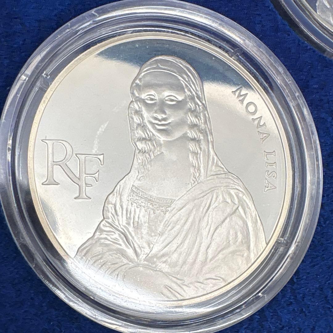 MONNAIE DE PARIS ルーヴル美術館 200周年 銀貨セット