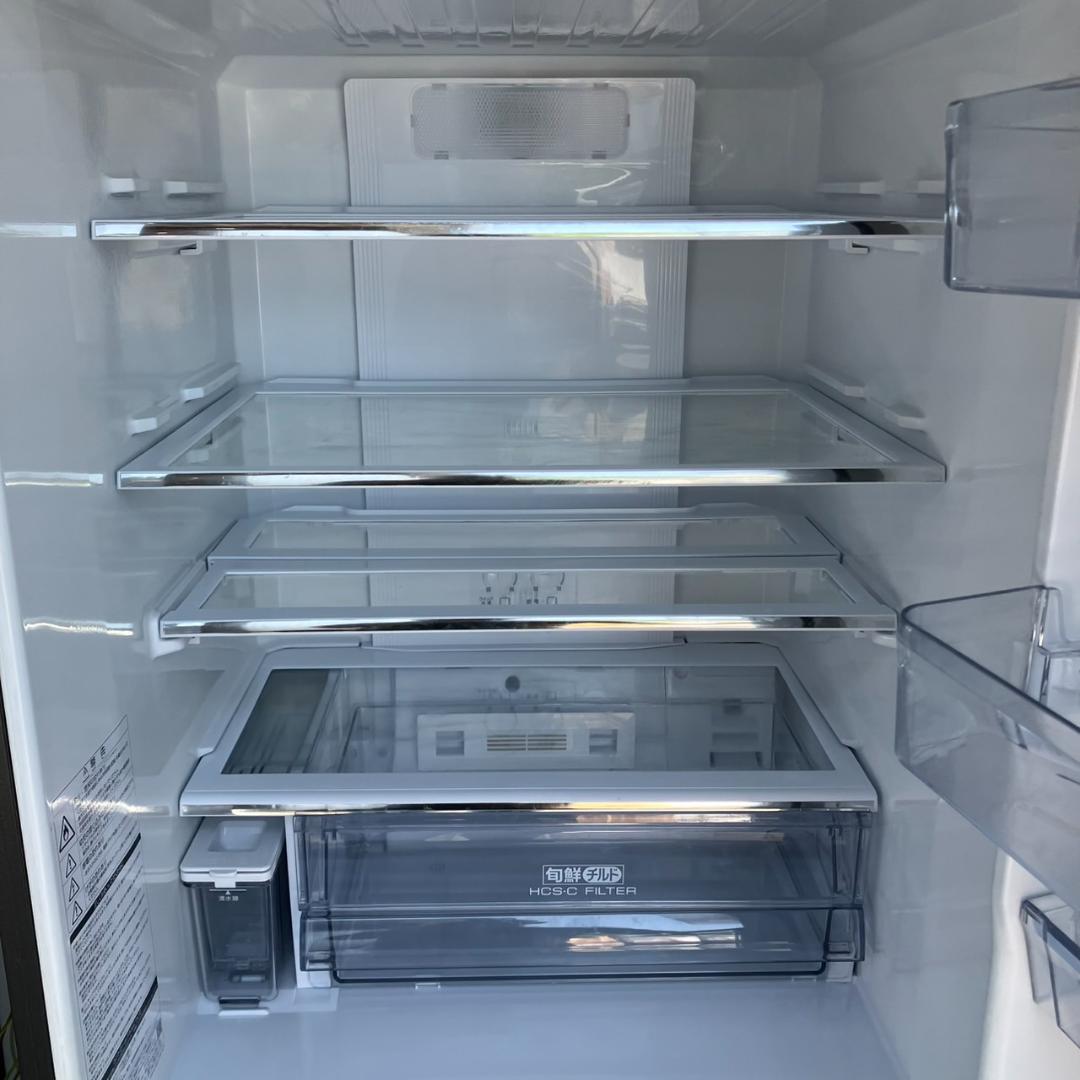 福岡市 市内近郊限定】355L 良品 分解洗浄済み AQUA 冷蔵庫 2018