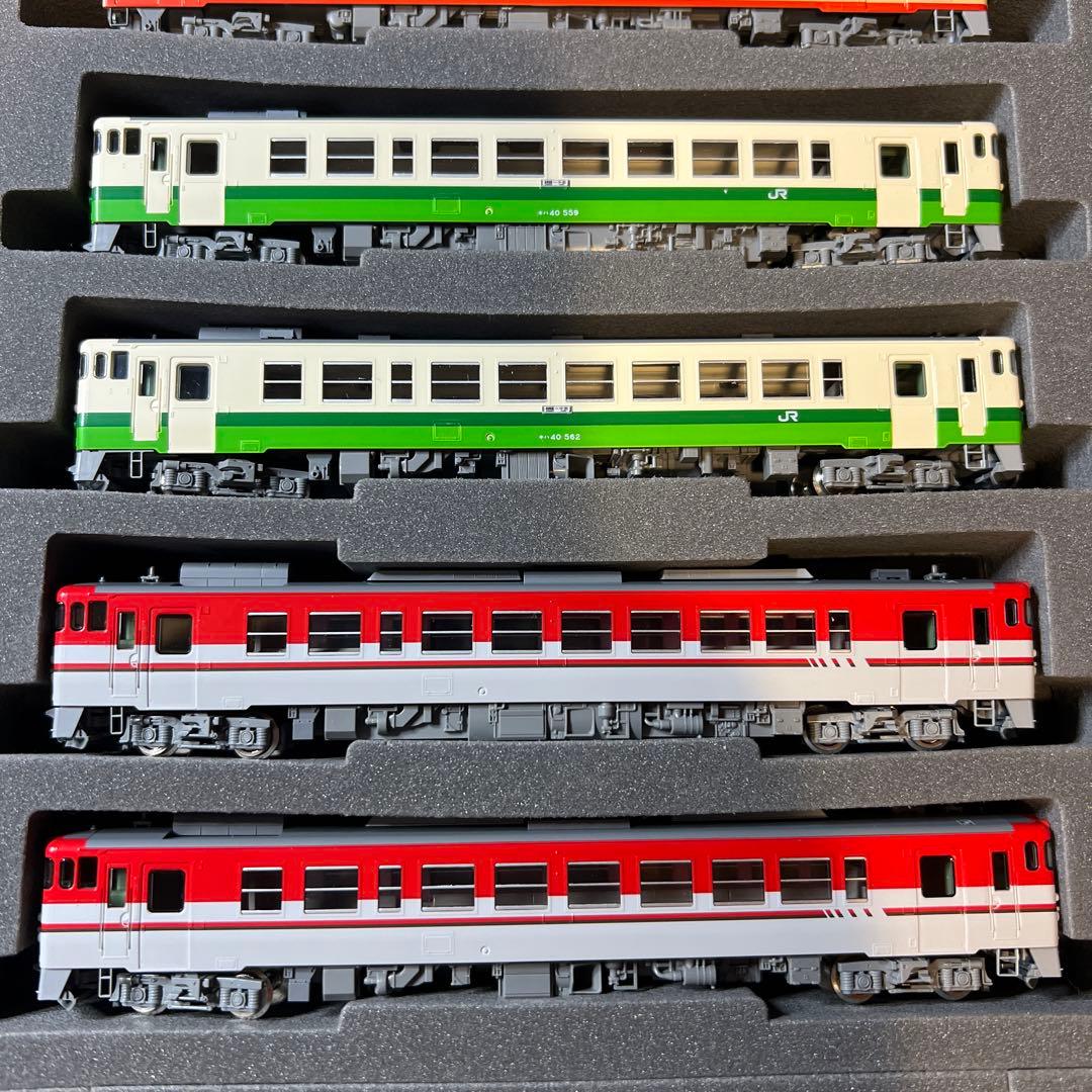 TOMIXキハ40系復刻急行色＋新潟色