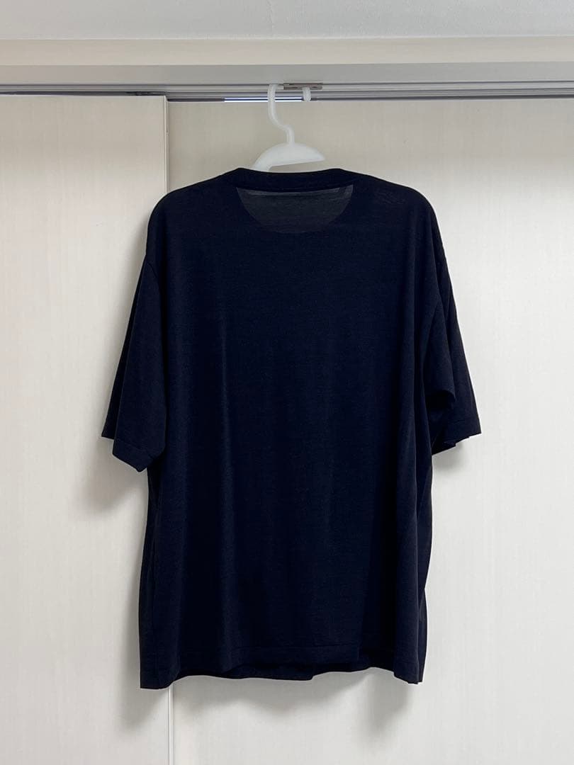 Comoli 25ss サマーウール 半袖Tシャツ/ size 2