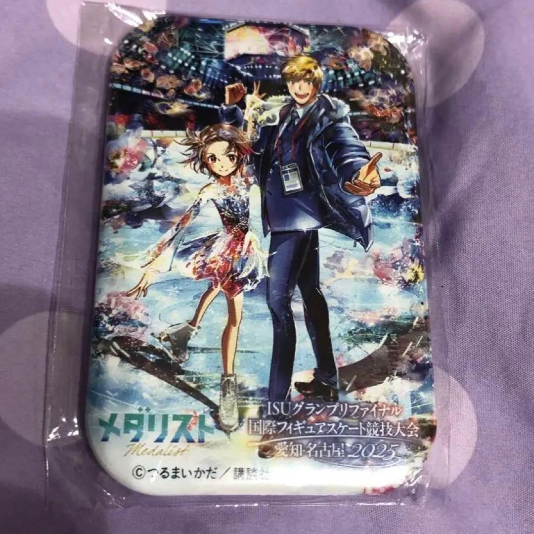 ISUグランプリファイナル 2025 ピンバッチ 缶バッチ メダリスト 非売品