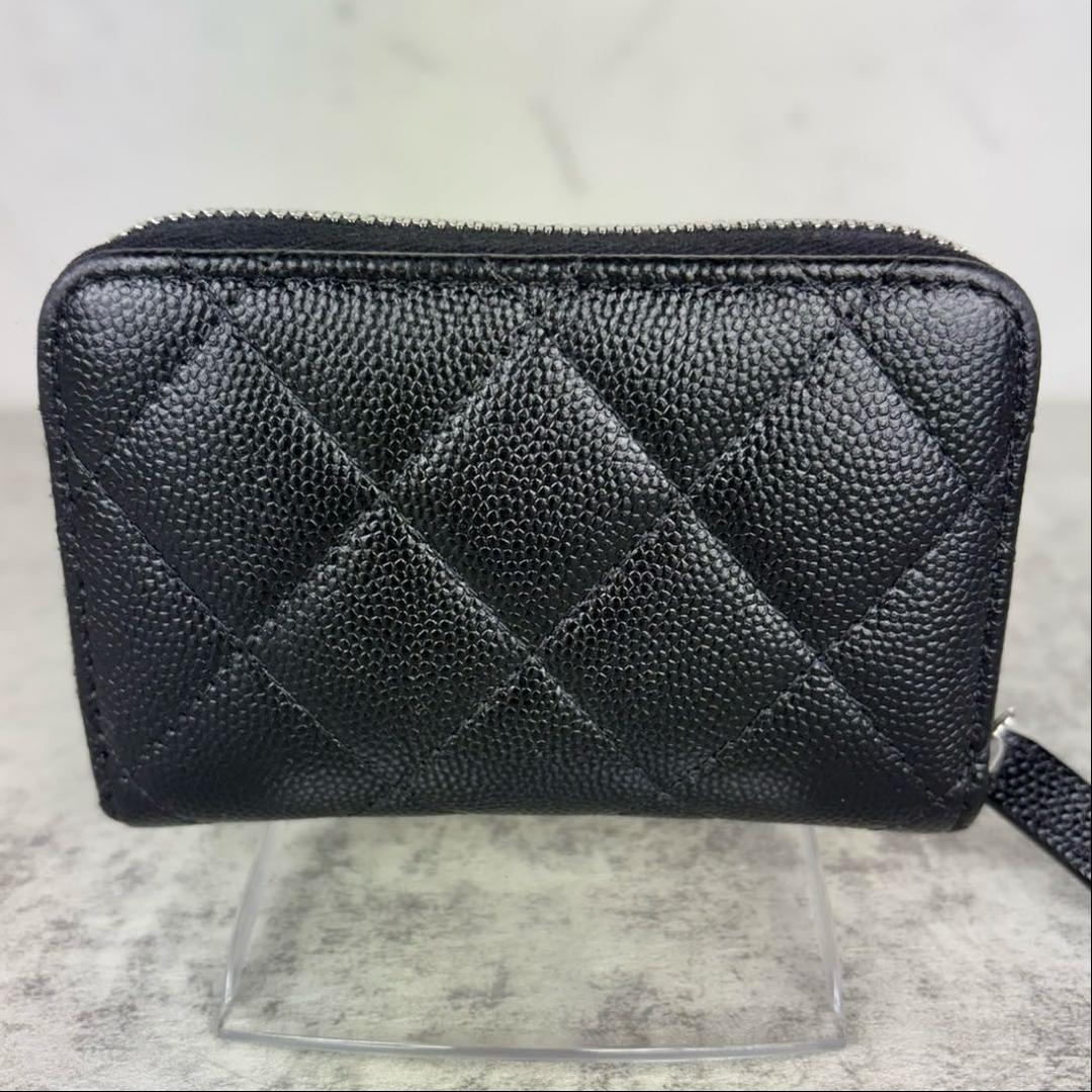 CHANEL マトラッセ　キャビアスキン　ケース　カードケース