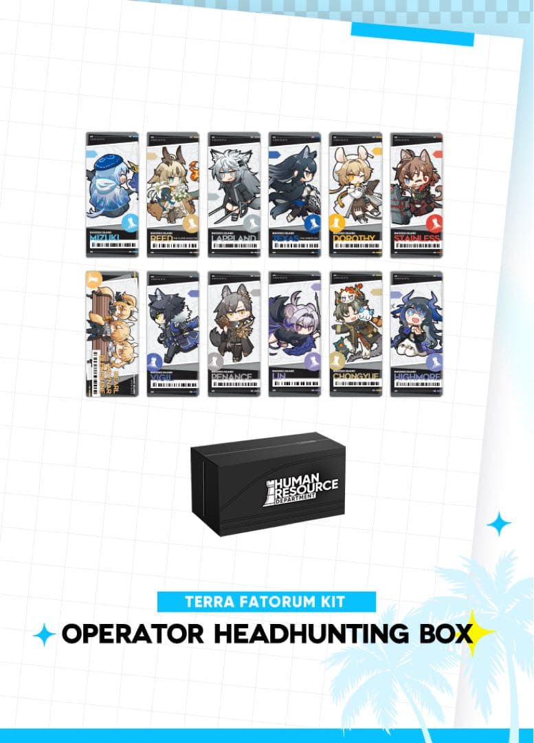 アークナイツ EN版 4THアニバーサリー テラ・ファトーラムキット