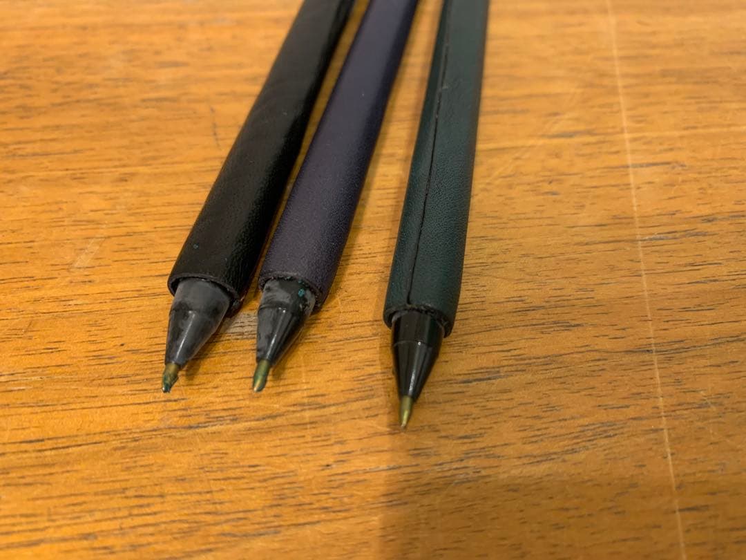 N0810-02☆未使用 IBIZAボールペン 7本セット 緑黄茶紫黒 - メルカリ