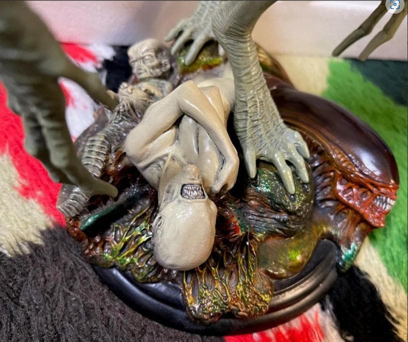 希少品　鬼木裕二　フューチャーモデル ニューボーンエイリアン　ALIEN4