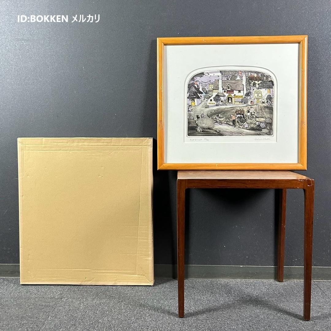 【最終値下げ】グラハム・クラーク「First & Last」銅版画 直筆サイン入