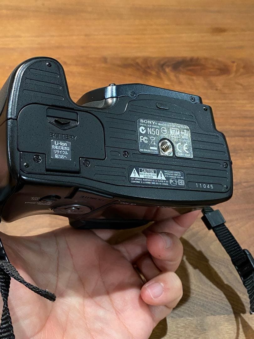 SONY α100 CCDデジタル一眼 75-300 28-80 2本動作品