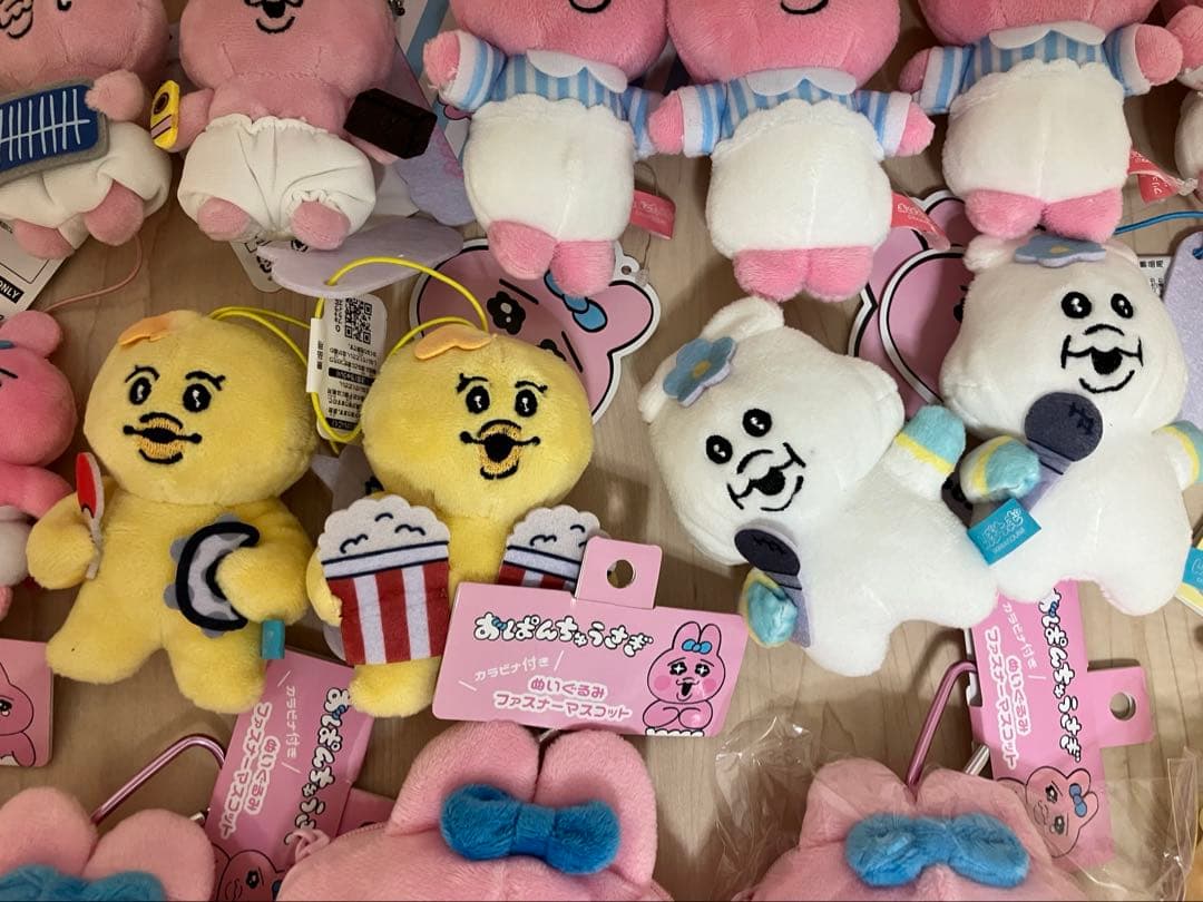 おぱんちゅうさぎ　んぽちゃむ　ぬいぐるみ　マスコット　グッズ　58点まとめ売り