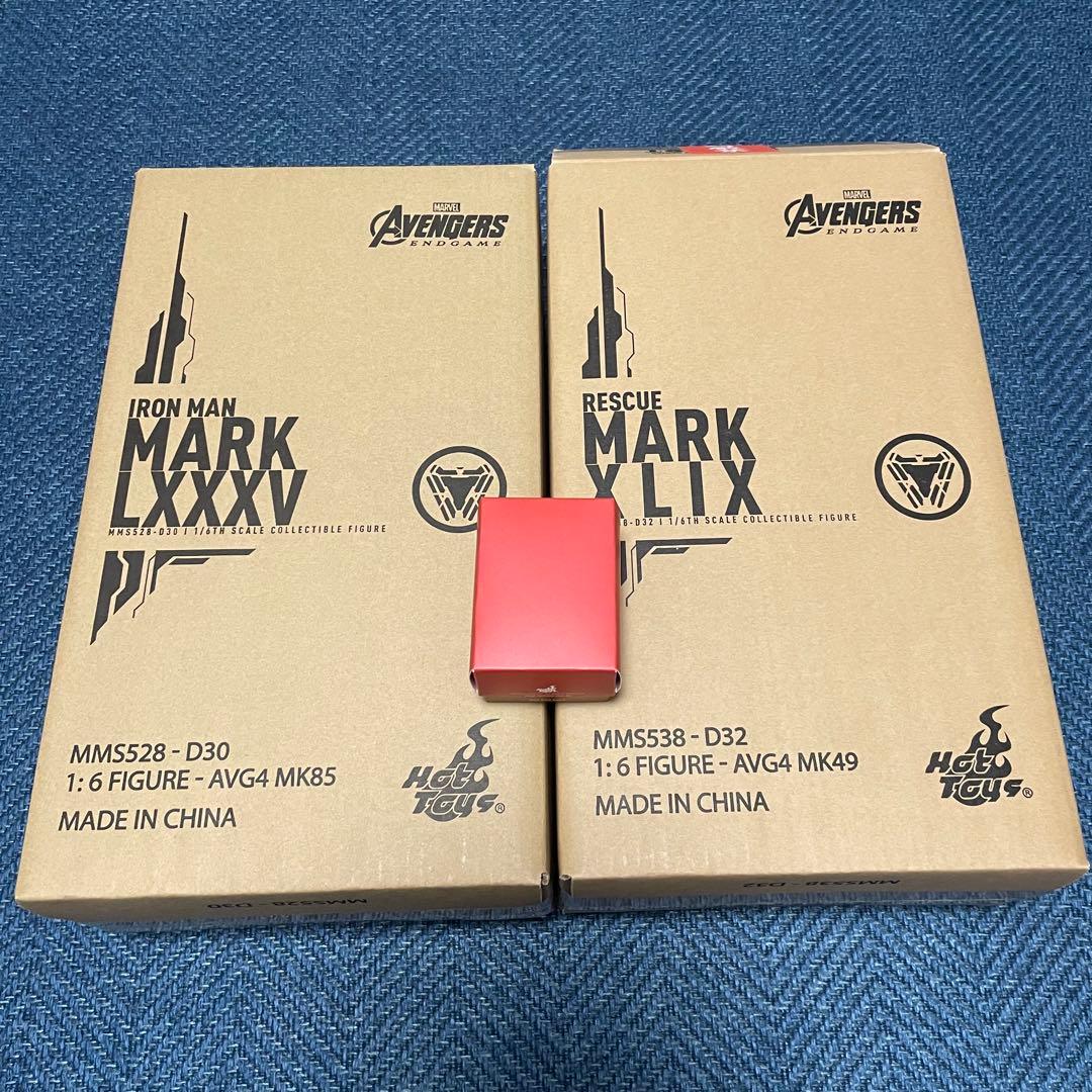 ホットトイズ アイアンマン マーク85 レスキュー 2体セット フィギュア