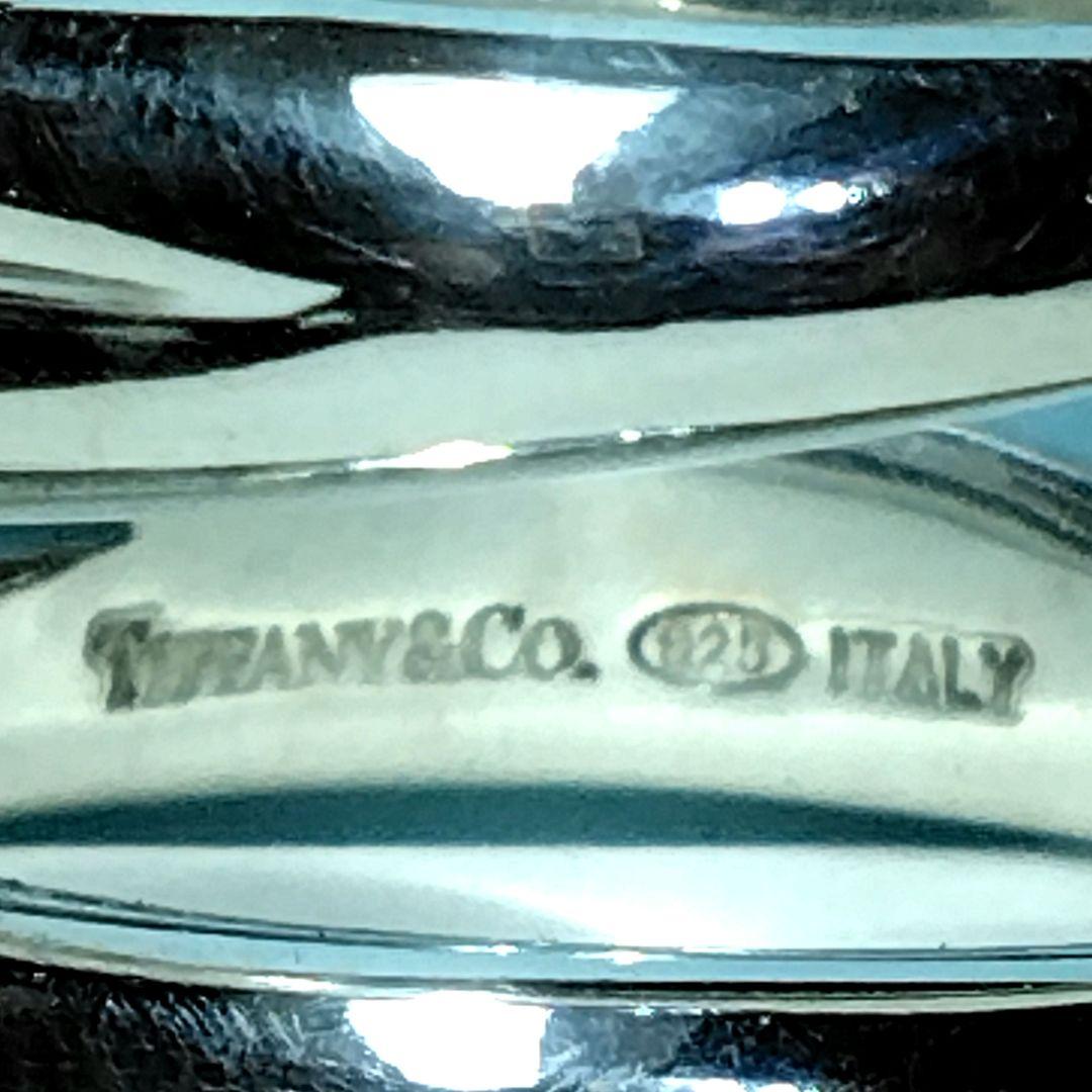 ティファニーダイアゴナルリング 13号　新品仕上げ　無傷未使用に近い
