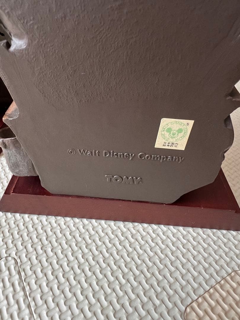 ディズニー ブロンズ風 ブックスタンドMoving Day 1936 限定品