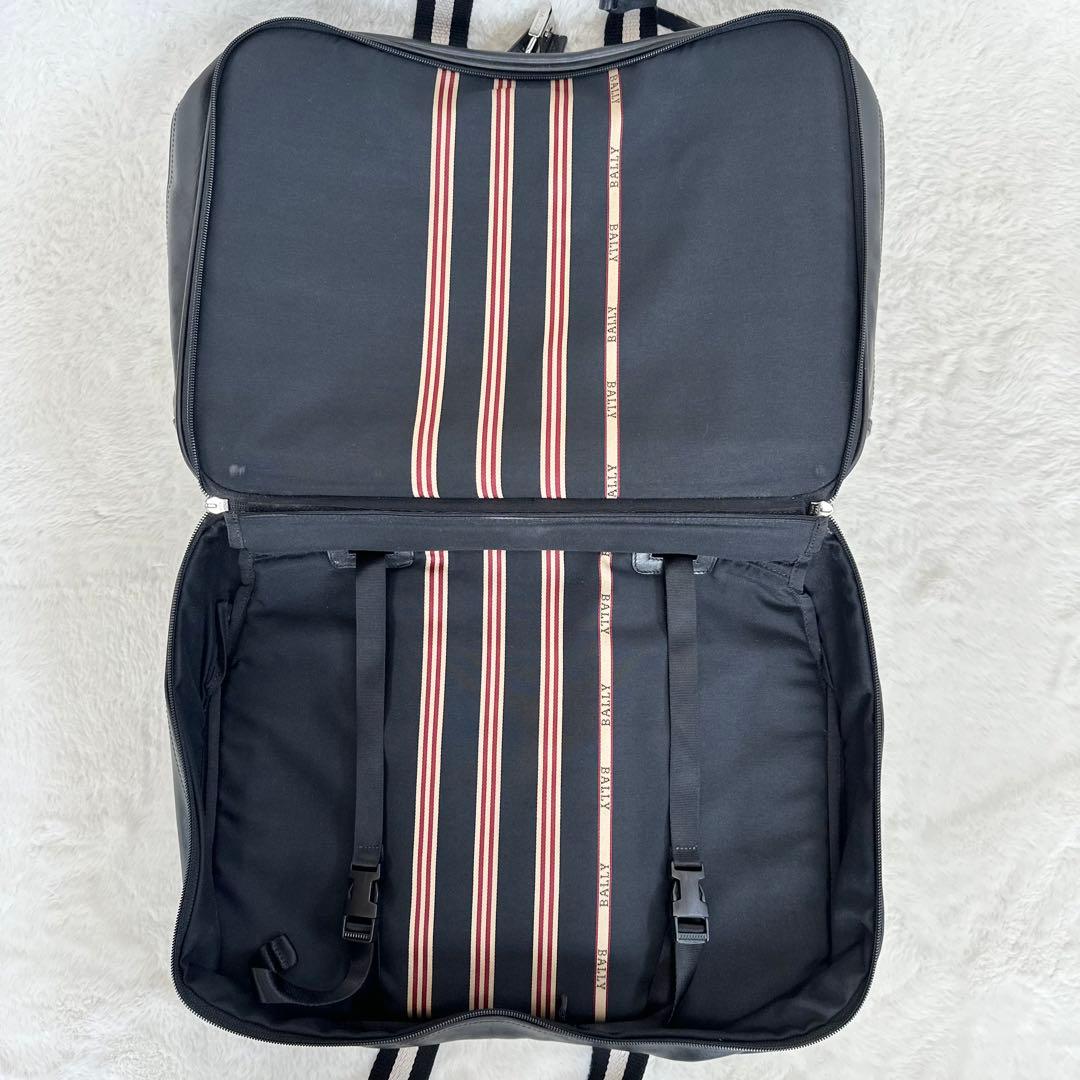 BALLY レザー 鍵付 キャリーバッグ ケース トレスポ 機内持ち込み バリー