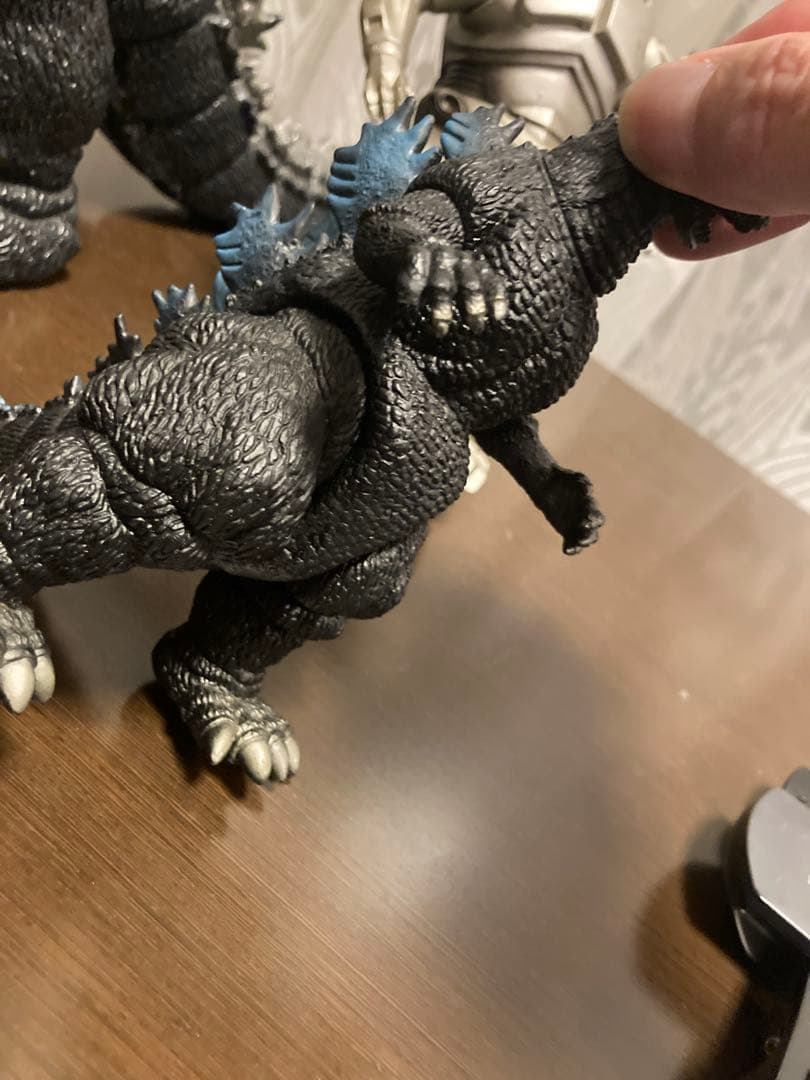 ゴジラフィギュア 2体1991年製 日本製BANDAI 約37cm オマケ付き