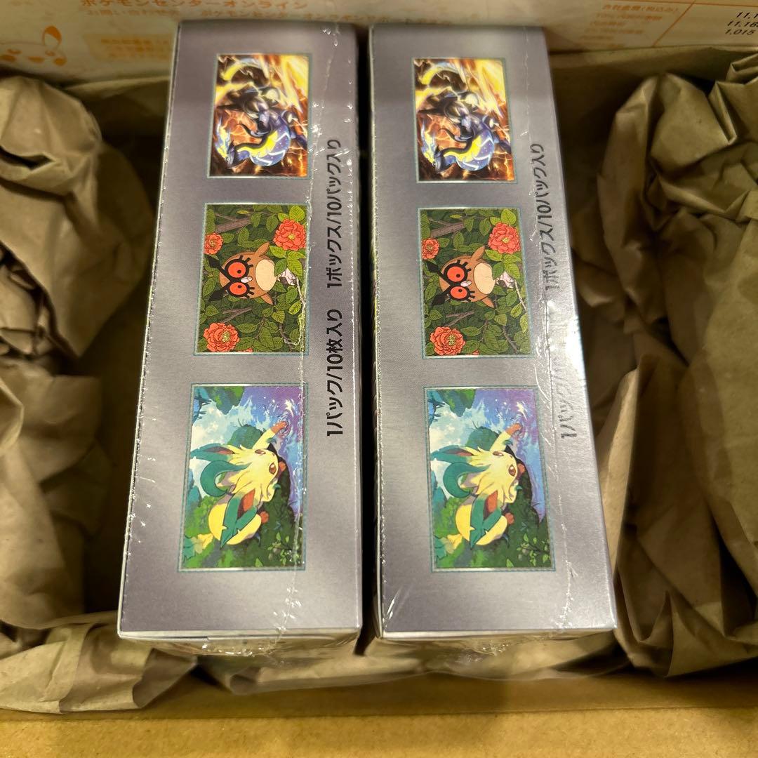 ポケモンカードテラスタルフェスex シュリンク付き未開封 2BOX