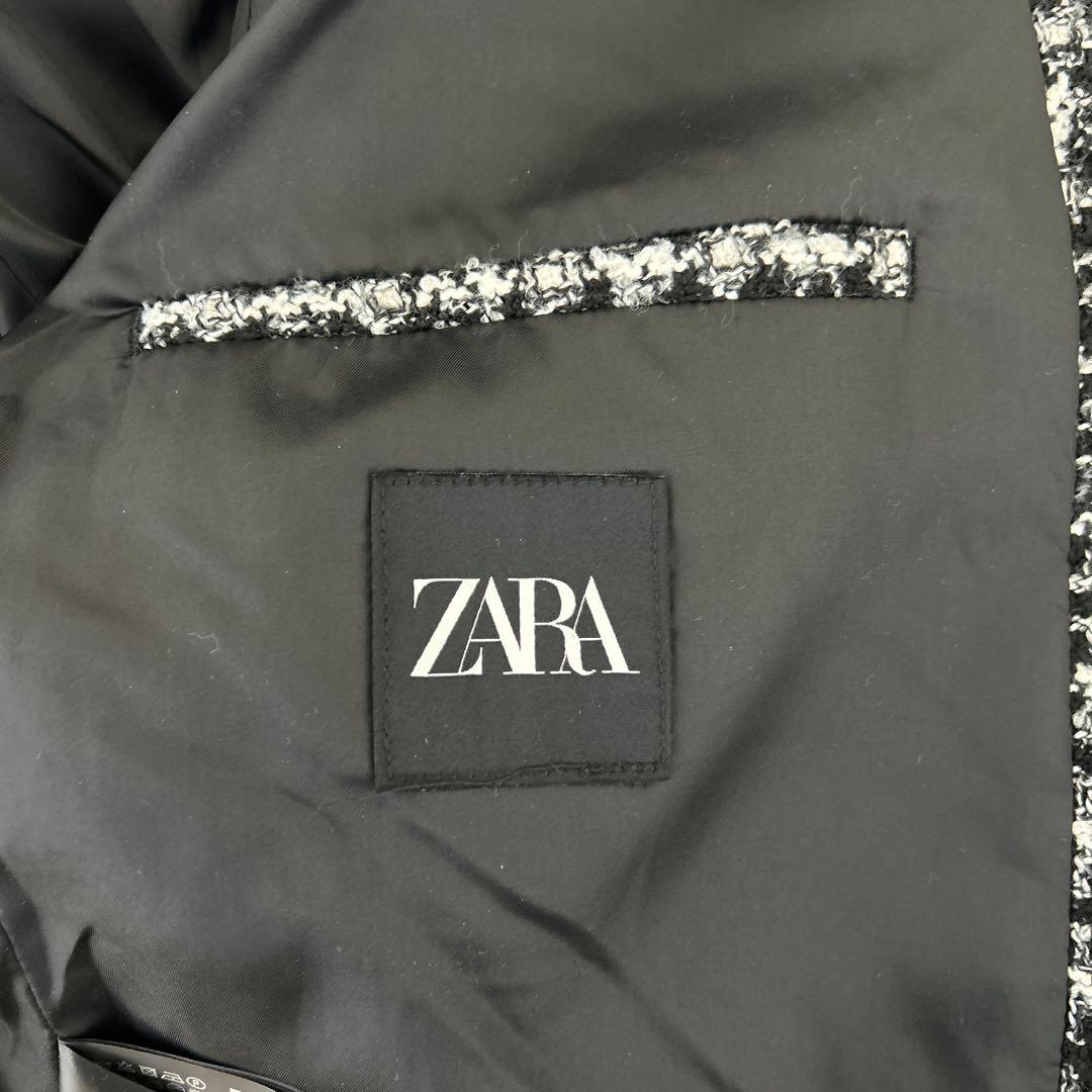 ザラ　ZARA テクスチャーシャツジャケット　Sサイズ