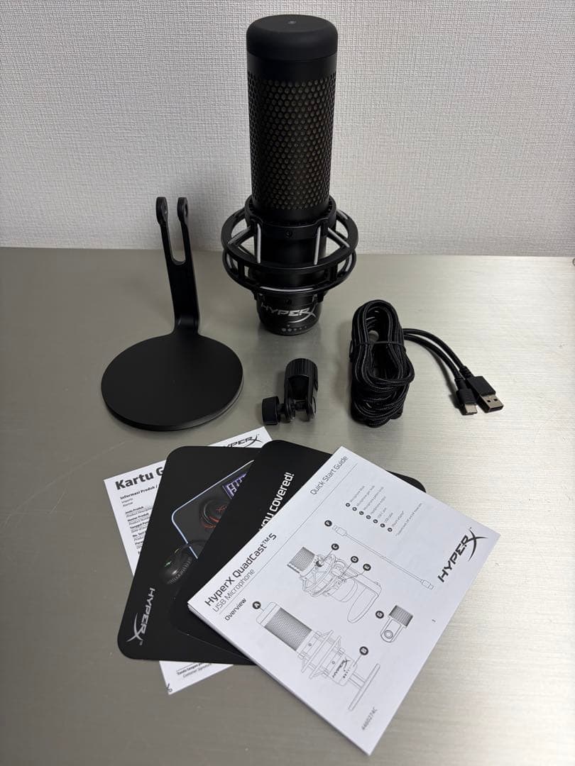 【QuadCast S】　【Wave Mic Arm LP】セット