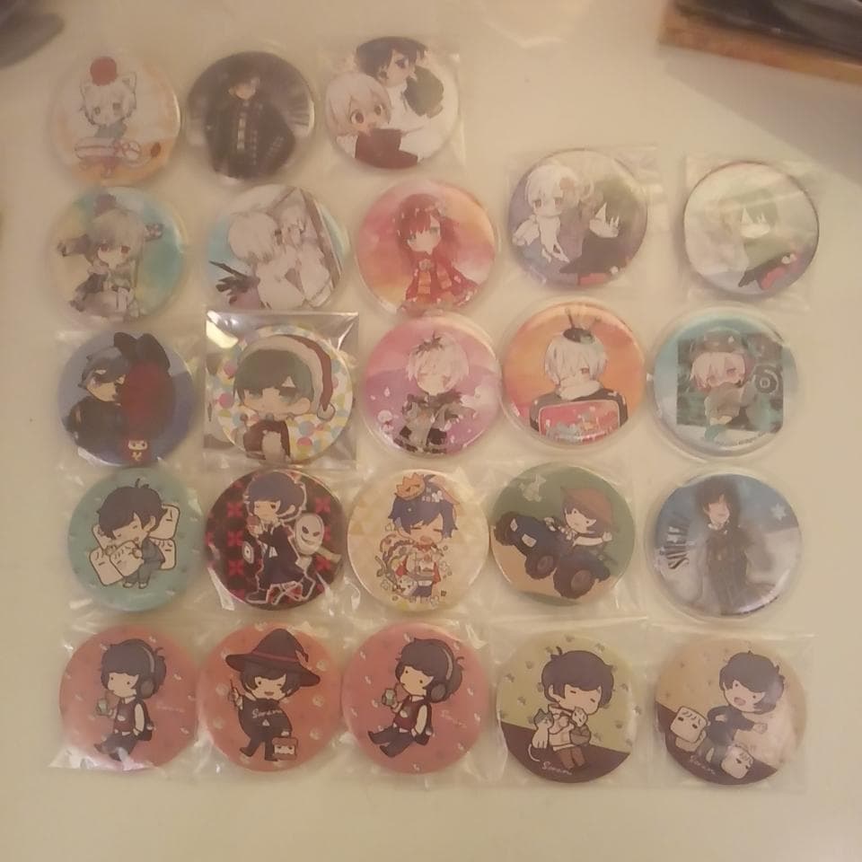 まふまふ、そらる缶バッジ23個セットの通販はau PAY マーケット - 輸入