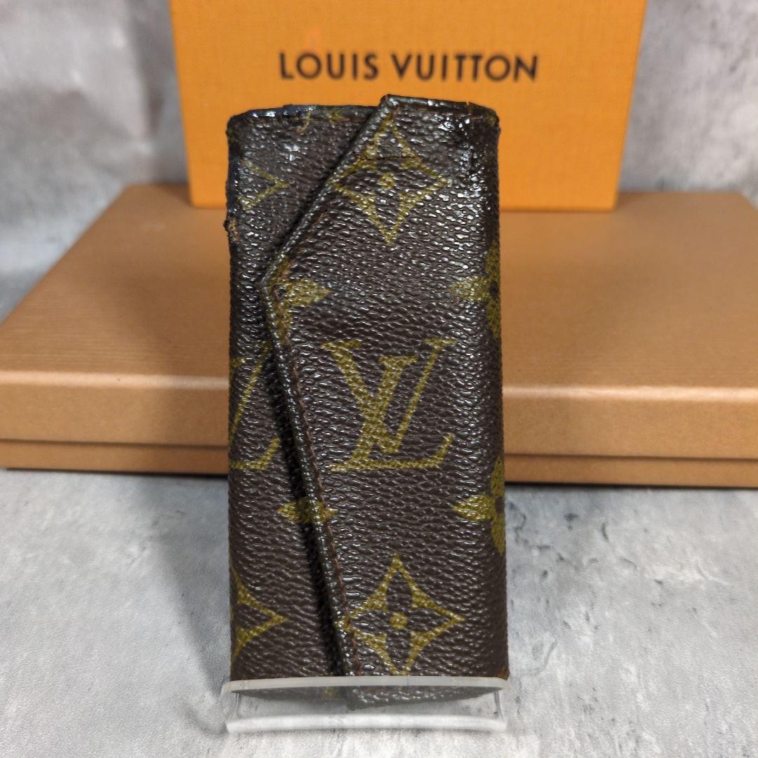 Louis Vuitton ルイヴィトン モノグラム レザー 4連キーケース - メルカリ