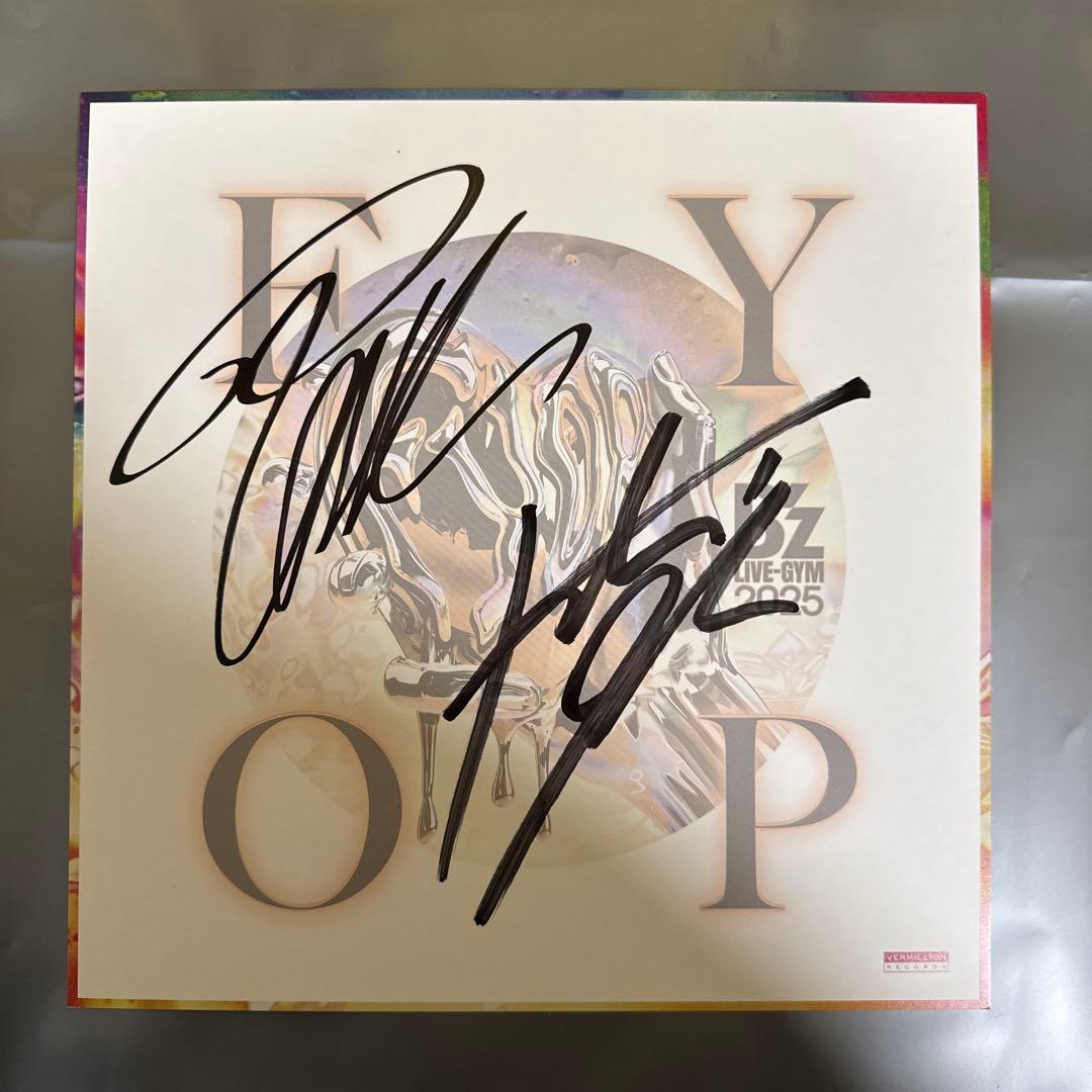 B'z LIVE-GYM2025 サイン色紙 - メルカリ