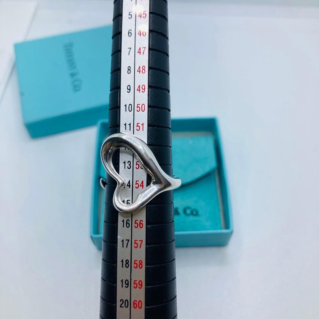 Tiffany ティファニー 指輪 リング オープンハート SV925 14号