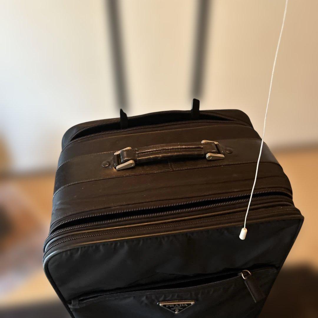 PRADAキャリーバックV142黒ナイロン旅行。サクランボさん専用商品