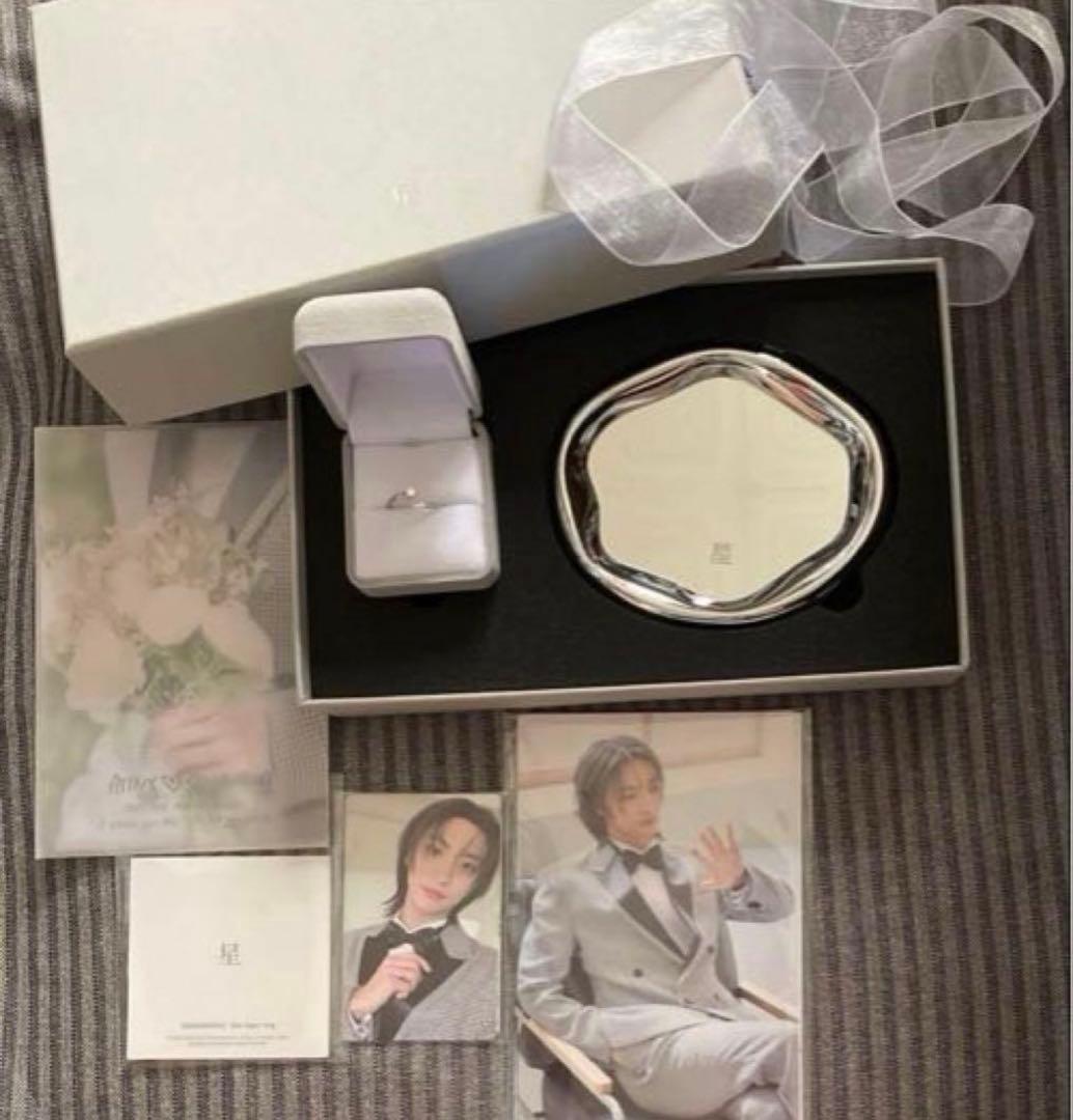 ソンファ ATEEZ 新品未開封 2025 センイルMD オープンリング - メルカリ