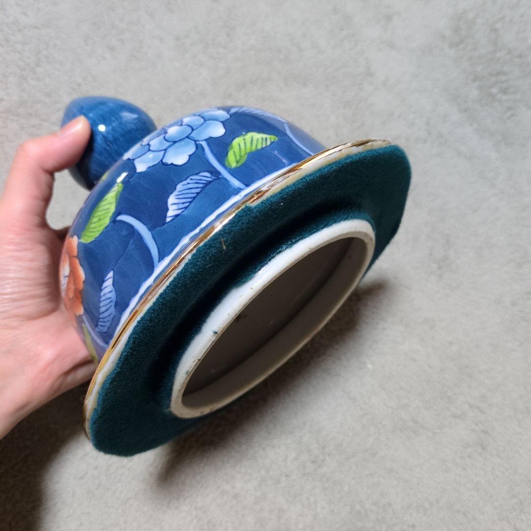 菊水作 飾壺 古許窯美術工芸