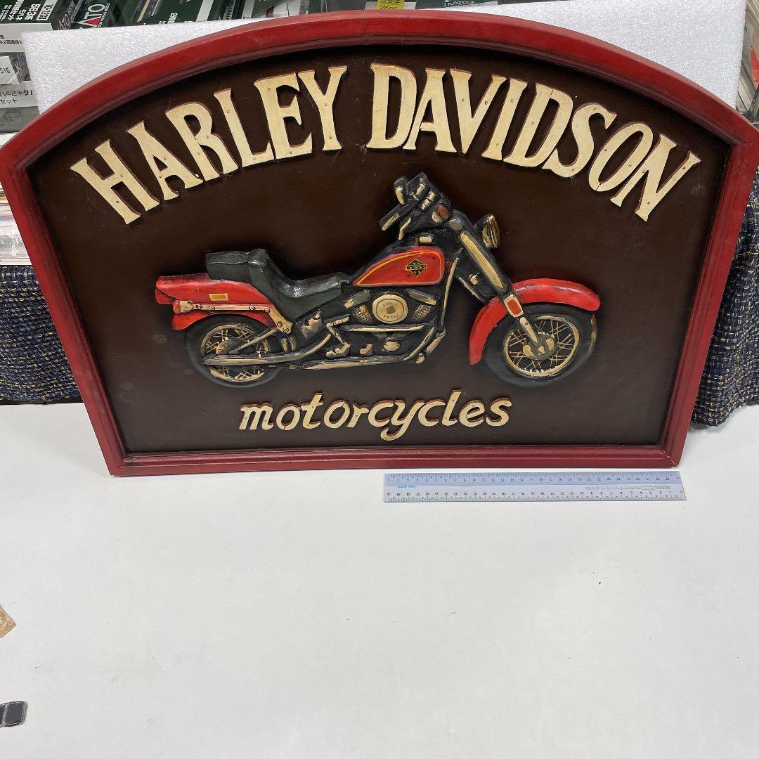 VINTAGE HARLEY壁掛け　木製立体 VINTAGE HARLEY壁掛け 木製立体 - メルカリ