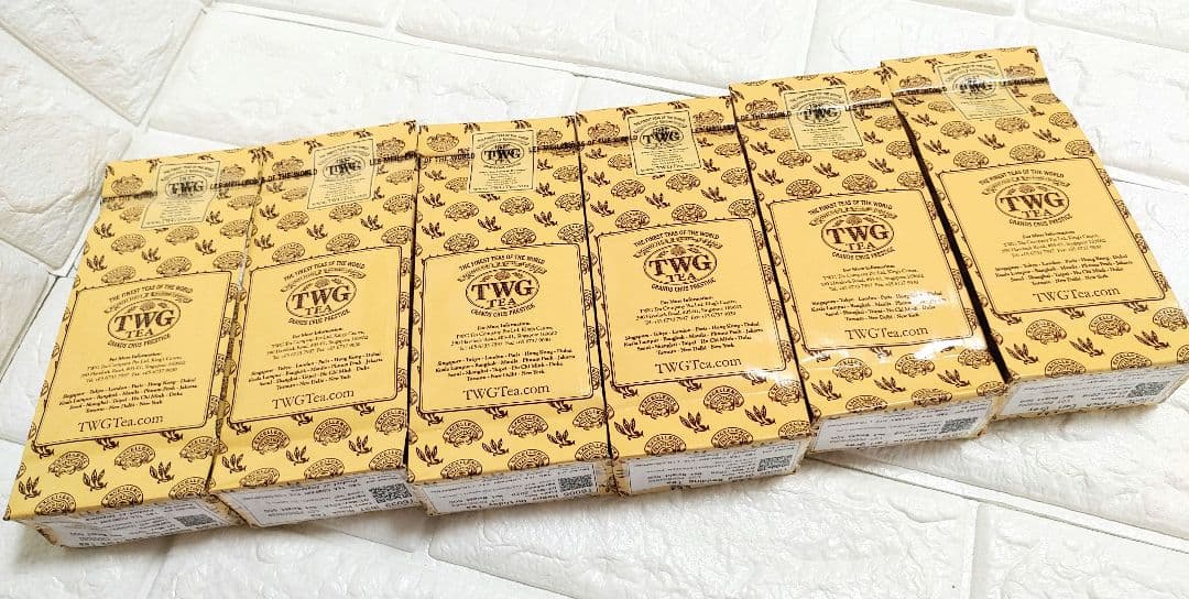 TWG 1837ブラックティー フレンチアールグレイ など 50g 4個セット