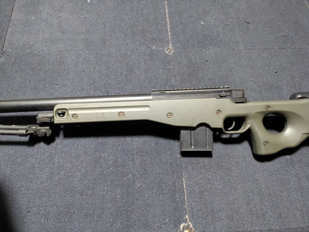 東京マルイ　L96 AWS　O.D.　サプレッサー　バイポッド付き