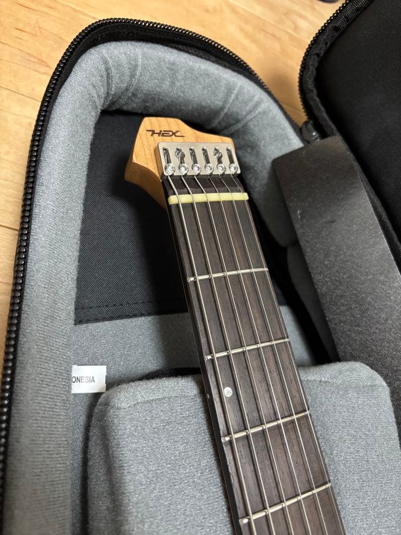 美品 HEX guitars N400 llic deep purple