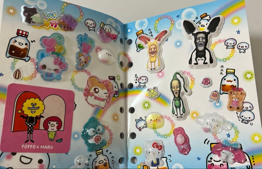 シール帳 完成品 平成女児 サンリオ しずくちゃん ボンボンドロップ 引退品