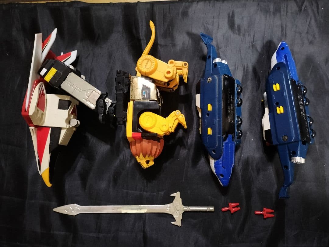 ジャンク品 当時物 DX超合金 超獣合体ライブロボ (超獣戦隊ライブマン)